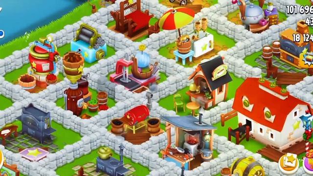 HAY DAY #29 ПОКУПАЕМ УКРАШЕНИЯ//НОВЫЙ ВИД ФЕРМЫ//АМБАР 875