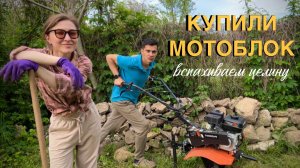 ПЕРЕЕХАЛИ В СЕЛО #37. Новый мотоблок в работе. Продолжаем ремонт балкона.