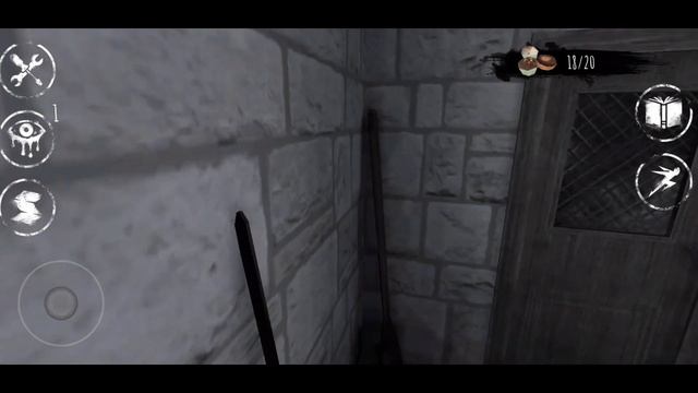 Открыла секретную дверь с первого раза несмотря на рисунки (Eyes - the horror game) смотреть онлайн