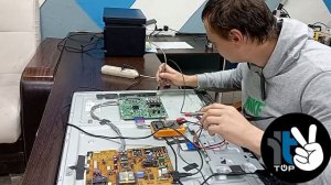 LG 42LM580T Ошибка. Мигает 5 раз на блоке питания индикатор