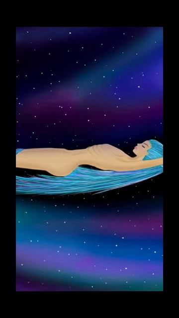 Девушка космос#space #illustration #art #procreate #painting #artwork #арт#starwars