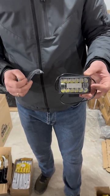 ▪️LED Фара 18W Дальній+Ближній + синій габарит▪️