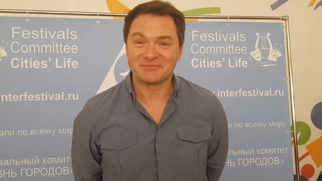 Гость фестиваля "Солнце в детских ладошках" Алексей Тихонов смотреть онлайн