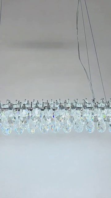 Ослепительная хрустальная люстра 💫 #led #люстры #свети? смотреть онлайн