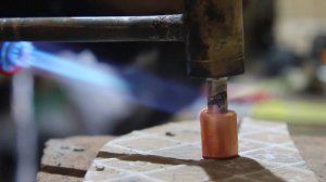 Пайка латунных деталей припоем П-14