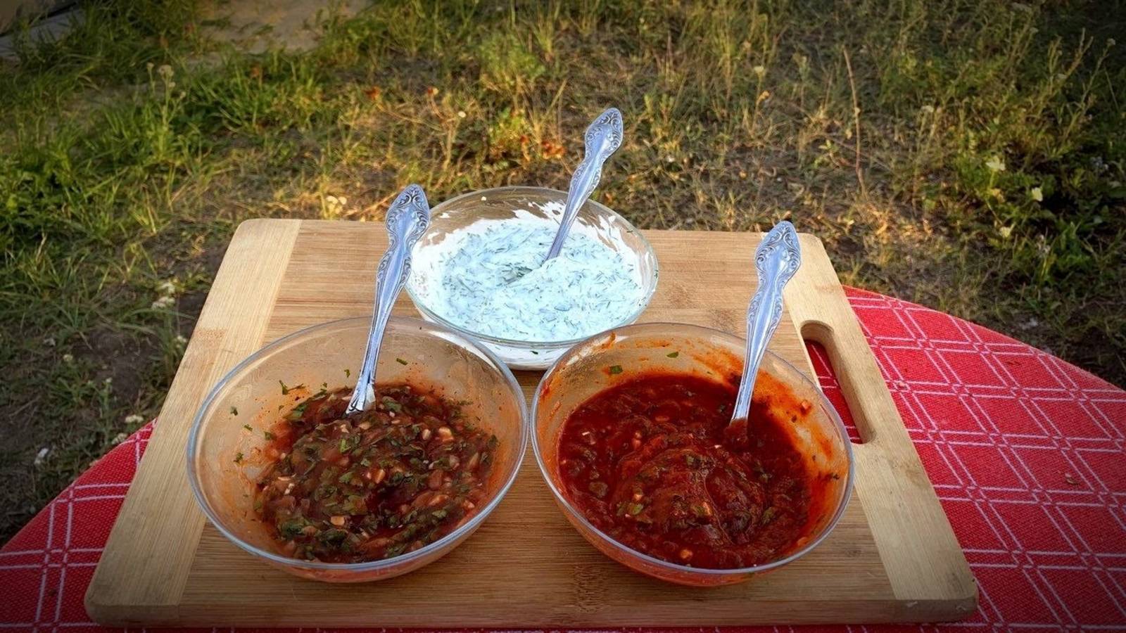 Вкусный - СОУС Шашлыка (Три различных вида)!
