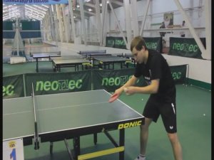 Уроки настольного тенниса для начинающих от А.Власова. Подрезка слева