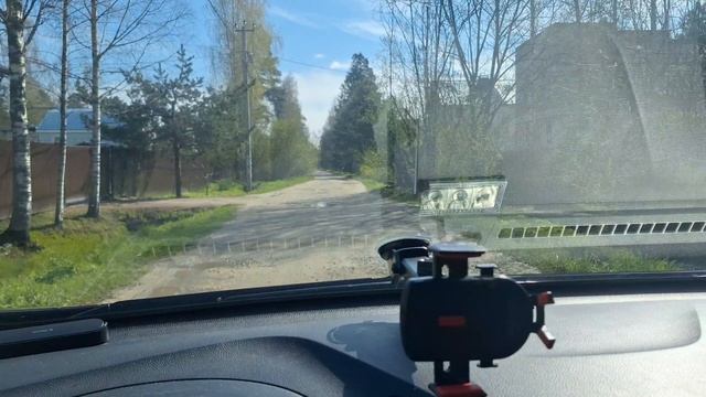 9 мая 2025г.  на машине из СПб домой в Мурманск.  Часть 1. Едем до Сегежи Карелия.