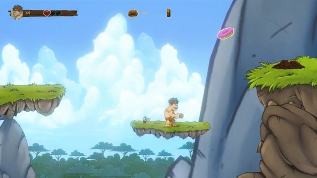 Прохождение Prehistorik Часть 1