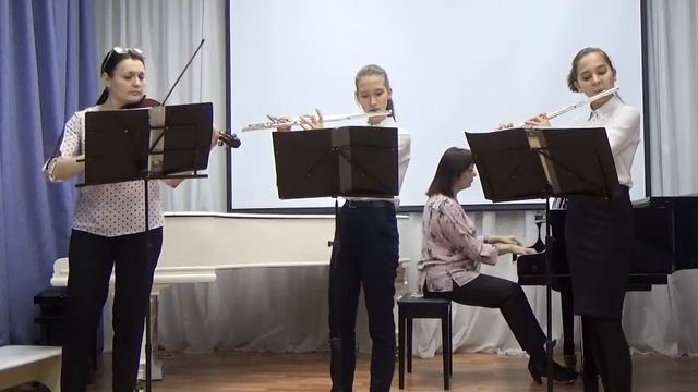 ансамбль флейтистов  В Сапаро Bossa Nova