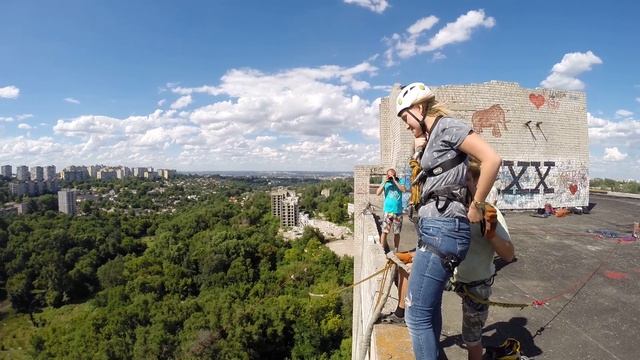 Ropejumping с FEU и KAVA Резник Анастасия смотреть онлайн