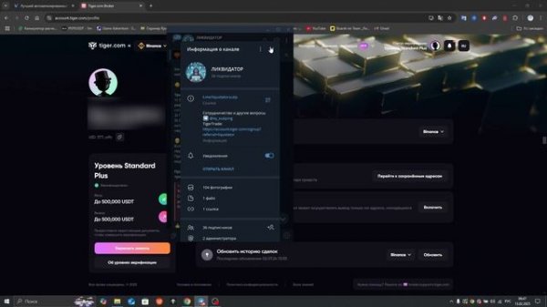 Подключаем Риск-менеджер в Tiger Trade. Слил половину депо.