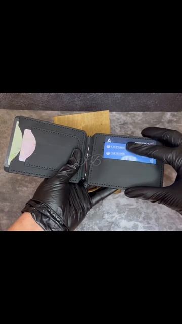 Зажим для денег и автодокументов #ручная_работа #кошел смотреть онлайн