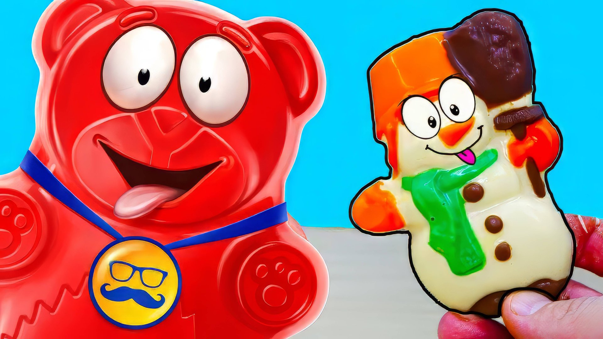 ШОКОЛАДНЫЙ СНЕГОВИК ДЛЯ ЖЕЛЕЙНОГО МЕДВЕДЯ ВАЛЕРЫ смотреть онлайн