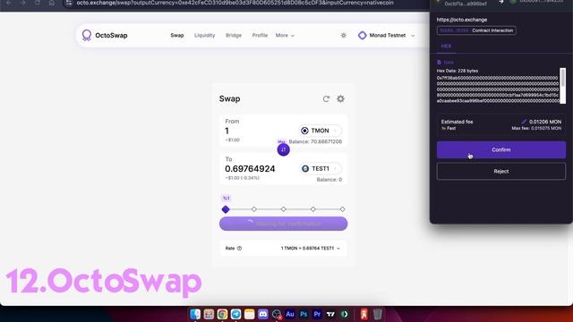 MONAD гайд - 21 проект за 3 минуты | как получить АИРДРОП за
