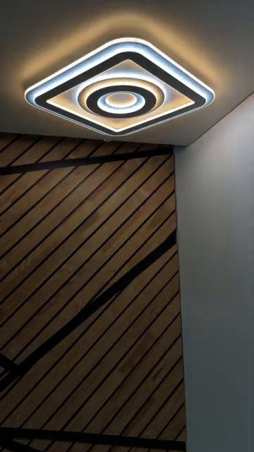 Світильник LED smart KOLIZEY+пульт 150W 3000-6000K IP20 квадрат смотреть онлайн