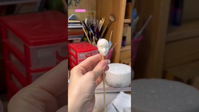 Освещение при лепке шарнирной куклы. #bjddoll #кукласвоим?