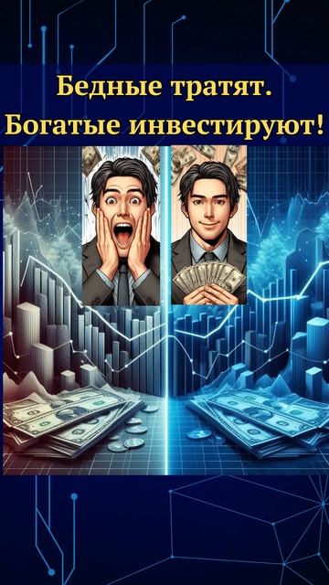 Вот почему богатые становятся богаче!  #мышлениеинвес?