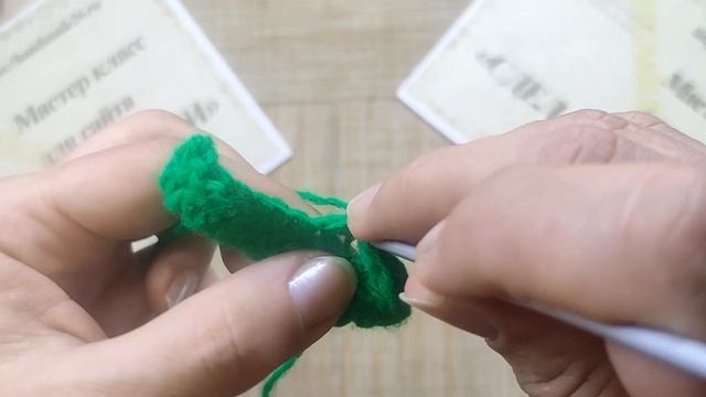 Вязание крючком для начинающих Урок 86 блок столбик способ 2 Mp4