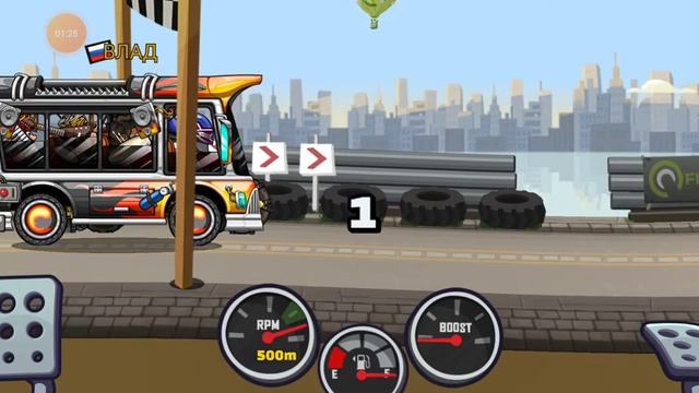 Hill Climb Racing 2 День гонок. Автобус смотреть онлайн