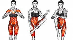 Упражнения для ПРЕССА Стоя, чтобы сделать живот плоским и похудеть