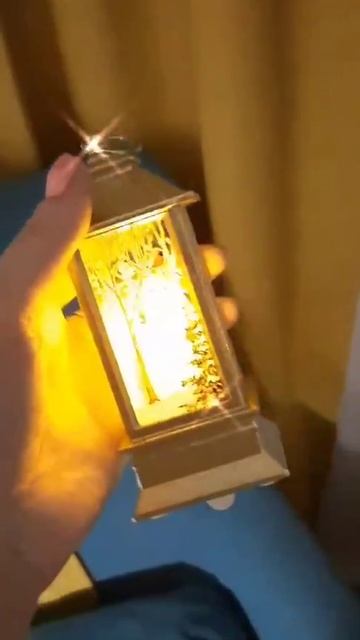 Новогоднее украшение/Светильник декоративный золоти? смотреть онлайн