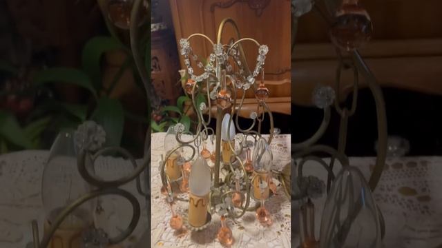 Антикварное бронзовое бра и люстра 🤗 смотреть онлайн