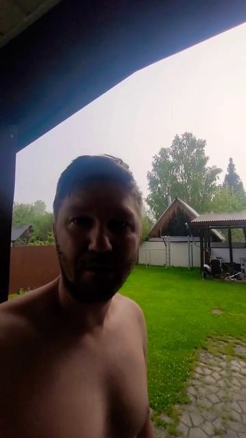 ГРОМ И МОЛНИЯ прервали мой сон!!! #дача #деревня смотреть онлайн