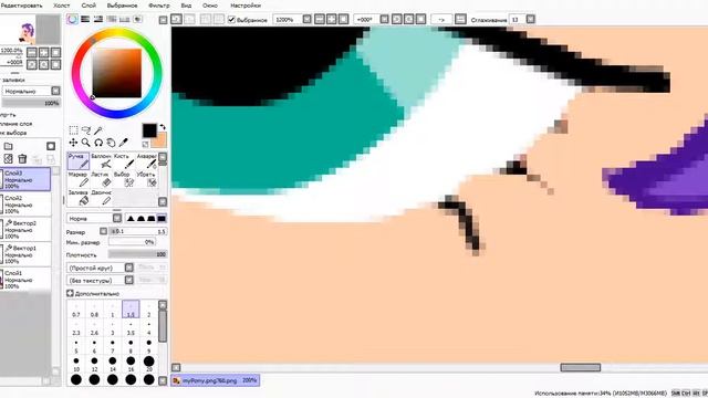 ПОЛНАЯ ПОНИ ОБРАБОТКА В САИ