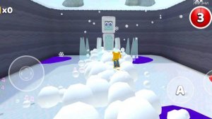 проходим знаменитого йети в снежной долине! Super Bear Adventure