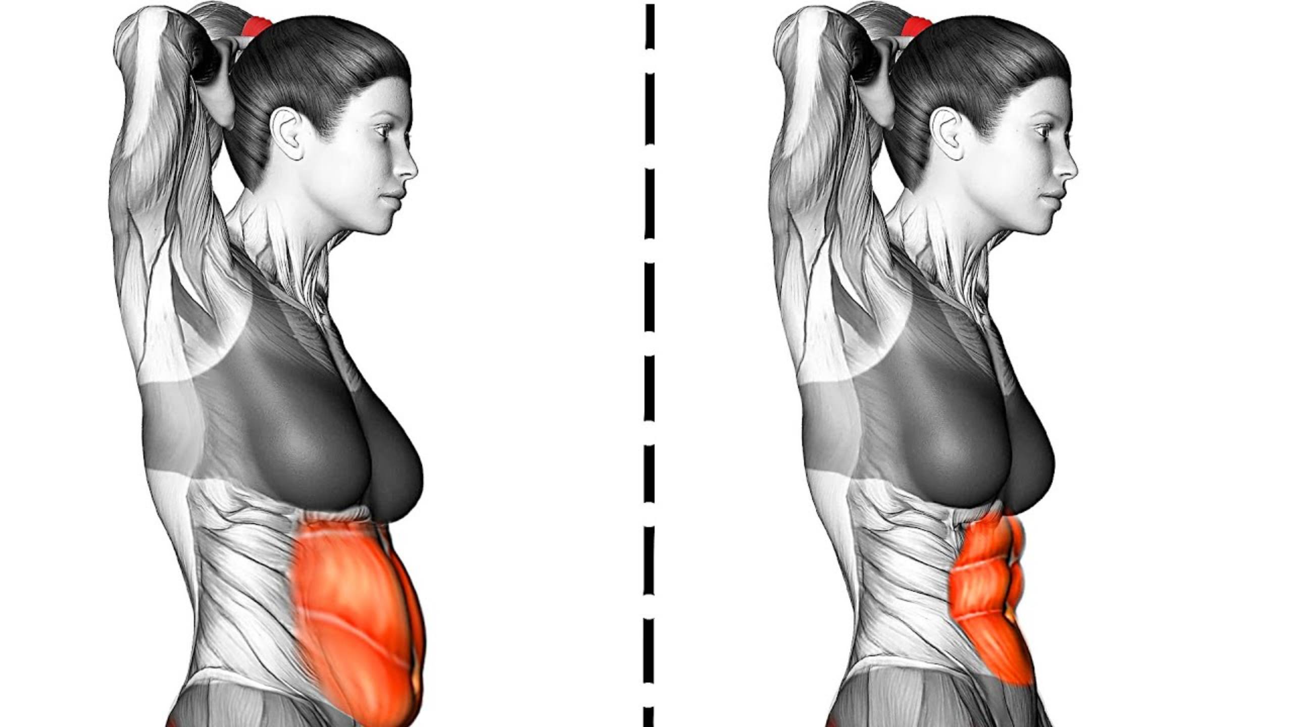 10 простых Упражнений для быстрого избавления от ЖИРА на Животе смотреть онлайн
