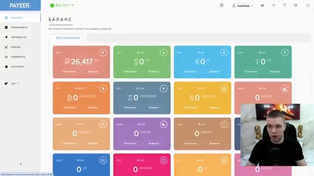 Вывод денег с PAYEER кошелька на карту Инструкция 2024! смотреть онлайн