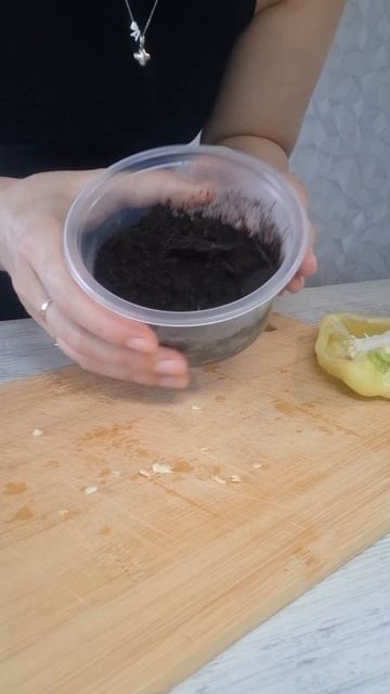 Посадила МАГАЗИННЫЙ ПЕРЕЦ 🌶 #еда #огороднаподоконник смотреть онлайн