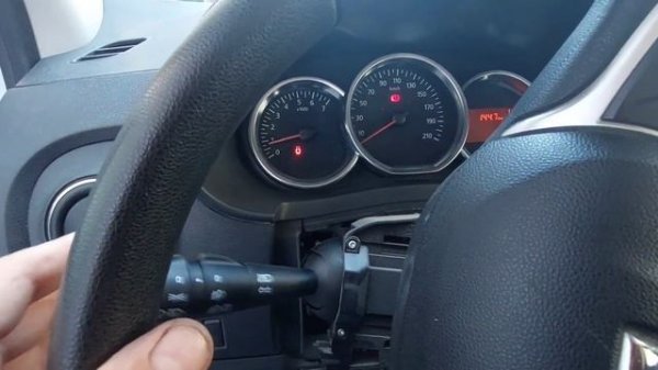 DACIA DOKKER  , Замена переключатель освещения и фильтр сало