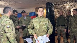 Апти Алаудинов "АХМАТ". Награждение бойцов батальона "Хохла"