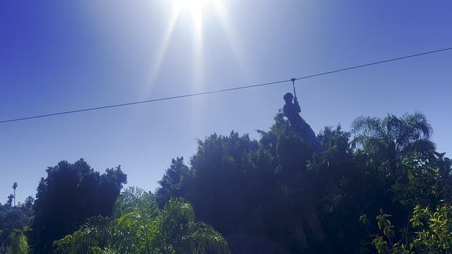 Зиплайн в сафари-парке Selwo Aventura в Испании смотреть онлайн