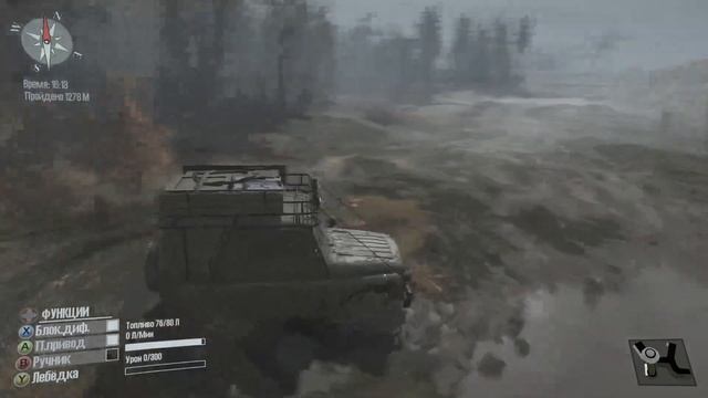 SPINTIRES: MUDRUNNER БЕЗ КОММЕНТАРИЕВ №20 ▶ СПУСК - ИЗУЧЕНИЕ КАРТЫ. НЕПРЯИТНОСТИ НА СПУСКЕ смотреть онлайн