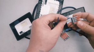 Как подключить Три прожектора От одного провода...