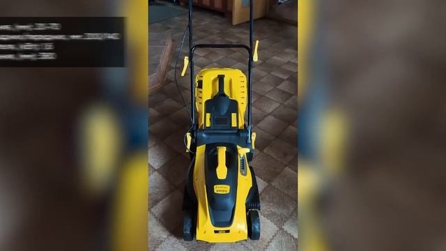 Электрический газонокосилка Champion EM3815 смотреть онлайн