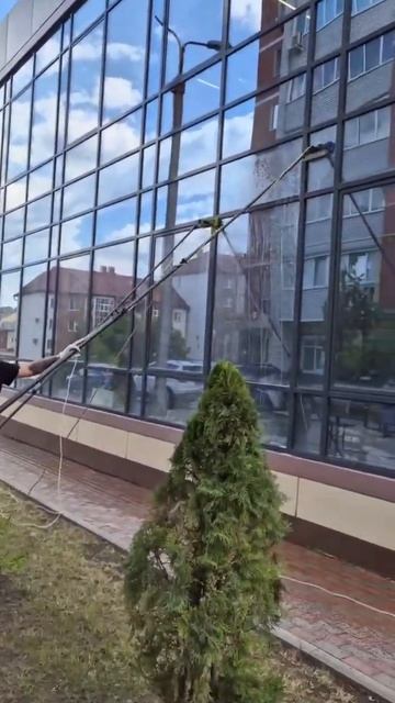 Мойка остекления и фасадов зданий - ACleaning #shorts #short #shortvid смотреть онлайн