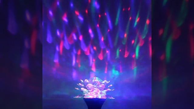 Световой прибор хрустальный шар 