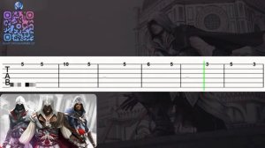 🎸 Assassin's Creed 2 - Ezio's Family (EASY SLOW - Guitar Tutorial Ⓜ️)