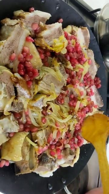 Вкусно! Мясо с Гранатом