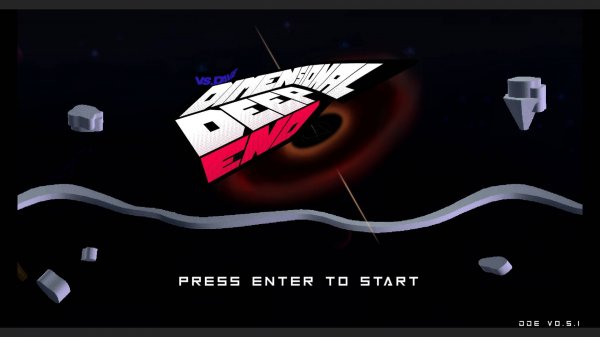 FNF D&B dimensional deep end gameplay