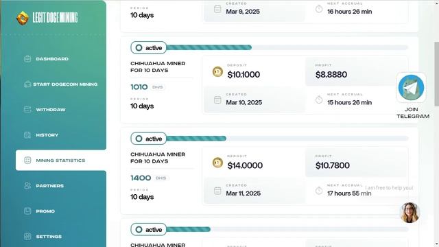 Облачный :МаЙнИнГ: dogemining в 2025 году... смотреть онлайн