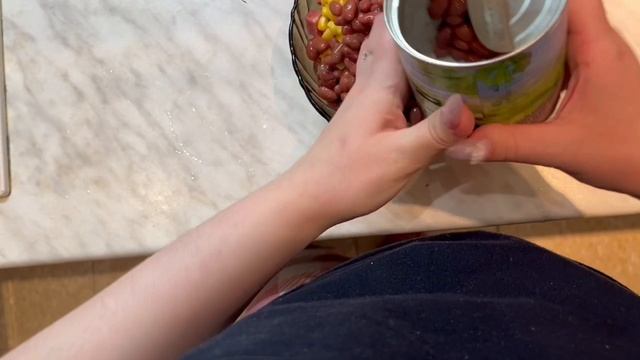 Рецепт салата с сухариками | Быстро и просто, повторяй за мной! | EverydayKitchenChat