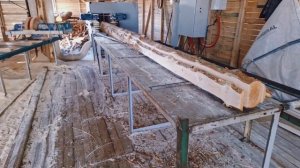 Как делают брус из бревна? Показываем процесс произво?