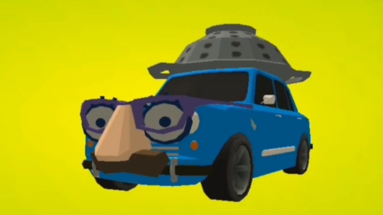 Машина крутится под жёсткий трек 1 минуту