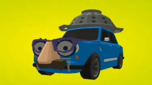 Машина крутится под жёсткий трек 1 минуту