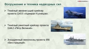 ОБЗР тема: Военно-морской флот.